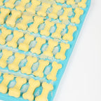 Dog Treat Molds Mini Bone Silicone Sheet, Dog Treat Maker Biscuit Molds with Scraper (1 PCS mini bone)