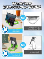 Stocking Stuffers for Teens Boys Girls Cell Phone Stand: Upgrade Adjustable Thumbs Up Lazy Phone Holder for Desk Fun Birthday Gifts for Grandma Adults Husband from Wife