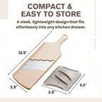 Arnest Japanese Mandoline Cabbage Slicer - 3-Speed Julienne Cutter with Safety Holder, Stainless Steel Blades, Easy-Clean, Vegetable Grater Cabbage Slicer, Made in Japan – Forest Originals