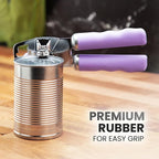 Zulay Kitchen Manual Can Opener with Bottle Opener with Turn Knob