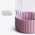 Beast Mighty 850 | Premium Compact Personal Blender | Smoothies, Shakes, Dressings, Sauces, Desserts, Dips | Blends Ice and Frozen Fruit | Includes Extra Lids and Straws | 850W (Lilac)