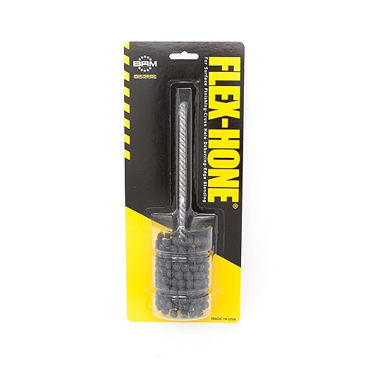 Brush Research BC21860 FLEX-HONE®, 2-1/8" (54mm) Diameter, 60 Grit, Silicon Carbide, for Mild Steel, Stainless Steel, Cast Iron and Softer Ferrous Materials