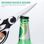 Multipurpose kitchen scissors, heavy duty meat poultry scissors, spice scissors, food cooking scissors, stainless steel utility scissors (2, white)