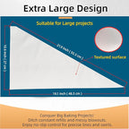 XXL 22 Inch Extra Large Piping Bags,100 Pack Disposable Pastry Bags,Thick Anti-Burst Icing Piping Pastry Bags For Frosting Decorating Cake Cupcake Cookie (XL 22 Inch-100 Pack)