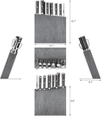 Cangshan YARI Series HUA Knife HUA Block Set, X-7 Damascus Steel, Ash Wood (12-Piece)