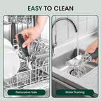 Beneno Heavy Duty Ice Cream Scoop - Upgraded Anti-Fracture Design, Comfortable Grip Long Handle, Effortless Scooping & Dishwasher Safe, Green