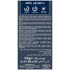 Caffe Borbone Aluminum Coffee Pods, 100% Arabica, Medium Roast, Aromatic and Refined, Genuine Italian Coffee - NOT compatible with Vertuo - 50 Count
