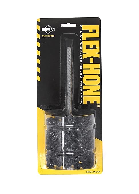 Brush Research BC25840 FLEX-HONE®, 2-5/8" (67.7mm) Diameter, 40 Grit, Silicon Carbide, for Mild Steel, Stainless Steel, Cast Iron and Softer Ferrous Materials