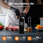 Wireless Meat Thermometer with 2 Color-Coded Probes, ±1.8℉ Accuracy, IP67 Waterproof, App Control & Real-Time Monitoring, Two-Way Alerts for Kitchen, BBQ, Grill, Oven, Smoker