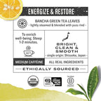 Numi Organic Roasted Japanese Green Tea Variety Pack, Hojicha, Yuzu Bancha & Kukicha, 16 Count (Pack of 3)