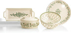 Lenox 879348 Holiday Hors d'Oeuvre Tray, Christmas Hosting