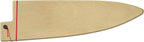 Shun Saya Sheath, Universal Fit for 7”-8” Chef and Santoku Knives, Blonde Beech Wood, Knife Edge Guard for Professional and Home Chefs