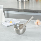 Met Lux Stainless Steel French Whisk - 12" - 1 count box