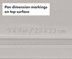 OXO Good Grips Non-Stick Pro Ceramic Coated Metal Bakeware 9” Square Cake Pan – Storm Blue