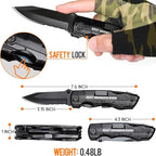 Grandpa Gifts, "BEST GRANDPA EVER" Multitool Knife, Stocking Stuffers for Grandpas, Grandpa’s Christmas Birthday Gifts Idea for Grandfather, Grandpa Fathers Day Gift, Grandpa’s Gift