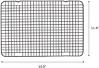 Great Jones Big Chill Wire Cooling Rack (Pepper) – 16.9" × 11.4" Heavy-Weight Aluminized Steel,Nonstick Baking Rack – Oven Safe 450 °F, Bacon & Cookie Cooling Rack – Fits Half Sheet Pans