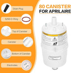 Upgrade 80 Steam Canister for Aprilaire Steam Humidifier Models 800, 801, 865, 866, 80 Replacement Canister OEM Substitute for Aprilaire Canister, 2 Pack