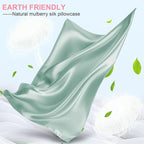 Mulberry Silk Pillow Cases 2 Pack Queen Size 20x30 Inches with Hidden Zipper, Ultra Smooth and Soft Breathable Cooling Silk Satin Pillowcase Set of 2, Better for Hair and Skin, Gifts for Women Men