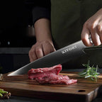 Kitory Chef Knife 8", Gyuto Kitchen Knife - Full Tang Pro Chopping Chopper- Forged HC Steel - Ergonomic Pakkawood Handle-2025 Gifts