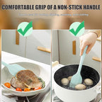 Silicone Spatula,8-pack Spatula Set,11 inch Heat Resistant Non Stick cookware with Stainless Steel for Baking,Cooking,Mixing,Flipping,BPA Free,Dishwasher Safe (11inch Mixed color)