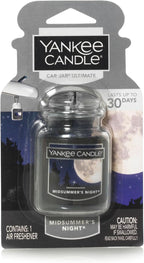Yankee Candle Car Jar Ultimate, Midsummer's Night, 0.96 OZ (Pack of 3)
