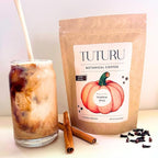 Organic Pumpkin Spice Ground Coffee | Real Pumpkin Spices | Medium Roast, Flavored Coffee | Smooth Low-Acid | Perfect for Drip, Pour Over or Cold Brew | 8 oz, 22 Servings