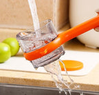 2-Piece Set Peeler With Container，Multi-functional Kitchenfruit Peeler，Suitable for Fruits And Melons Vegetable Peeler With Container，Easy to Improve Kitchen Efficiency