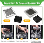 Replacement Chopper 1/4" Blade Commercial Vegetable Chopper Dicer Stainless Steel Blade for Fruit Cutting Machine Tomato French Fries Cutter