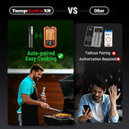 ThermoPro TempSpike 2000FT Wireless Meat Thermometer Digital with 2 Ultra-Thin Meat Probe, Grill Thermometer Wireless for Rotisserie, Smoker, BBQ, Grill, Turket, Kitchen Cooking Thermometer