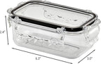 Airtight Food Storage Container with Lid(13.5oz) Leak-Proof Baby Food Box | BPA-Free | Meal Prep | Microwave, Freezer and Dishwasher Safe | Kitchen Fridge Organizer Boxes | Fresher Food