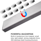 Enkrio Knife Magnetic Strip - Upgraded 15.7 Inch Stainless Steel Magnetic Knife Holder for Wall with 3M Type, Magnet Knife Strip Bar Rack for Kitchen Utensil & Tool Holder
