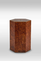360KB MAX ™ (Bubinga Pomele - Limited Edition 2023) magnetic rotating knife block - w/top slots, capaciy for 20+ knives - largest in the 360 Knife Block ® family.