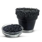 Snowy River Black, Cocktail & Margarita Sugar Rimmer - Vibrant Naturally Colored Sugar for Cocktail Rimming, Baking & Decorating, Medium Crystal - 80oz