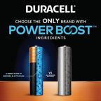 Duracell Coppertop AAA Batteries with Power Boost Ingredients, 8 Count Pack Triple A Battery with Long-lasting Power, Alkaline AAA Battery for Household and Office Devices