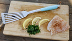 Toadfish 14.5'' Ultimate Nonstick Fish Spatula, Stainless Steel Metal Spatula, Slotted Turner Perfect for Cooking Seafood on the Grill or Kitchen