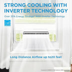 Midea MAW12V1QWT U-Shaped AC Window Air Conditioner