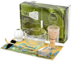 7 Pcs Matcha Whisk Set, Ceramic Matcha Set Includes Matcha Bowl, Bamboo Matcha Whisk and Holder, Bamboo Scoop, Scoop Holder, matcha sifter and Tea Towel - Matcha Kit for Matcha Lovers（White）