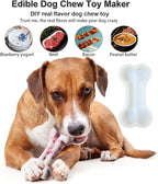 7.5IN Big Bone Dog Cat Treat Mold 1 Pack, DIY Flavors for Puppy. Food Safe Silicone for Oven. Large Ice Cube Mold for Pet Chew, Cooling. Pets Birthday Cake Baking. Fun Gift for Dog Lover