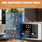 Touch screen Toaster 4 slice,Stainless Steel Digital Timer Toasters with Sound/Screen-Off Function,6 Bread Types & Shade Settings,Smart 1.5 Wide Slots Toaster with Bagel,Defrost,Stainless Steel