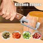 2025 New Kitchen Multifunctional Vegetable Peeler, 2 in 1 Stainless Steel Single Blade Peeler Tool with Bottle Opener