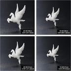 Woohome 14 PCS 3D Resin Mould Filler Mini Horse Paper Crane Paper Airplane Resin Casting Moulds Fillers, 3D Resin Filler Art Craft Supplies Epoxy Moulds for Art Resin Crafts DIY