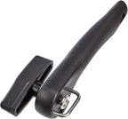 Amazon Basics Manual Can Opener, Hand Held, Black Soft Grip Single Handle, Large