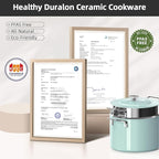 Nuwave Lux 13pc Forged Lightweight Cookware Set PFAS Free, Healthy G10 Duralon Ceramic Coating, Ultra Non-Stick, Stay-Cool Handles, Works on All Cooktops & Induction Ready