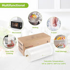 [2025 New] Bonsenkitchen 11” x 150’ Vacuum Sealer Bags Rolls with Cutter for Food Storage, Commercial Grade, BPA Free, Great for Meal Prep and Sous Vide Cooking