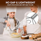 Maxjoy Danish Dough Whisk Stainless Steel Hook Dutch Style Bread Mixer for Sourdough Making Tool