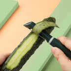 10 Pack Vegetable Potato Peeler for Kitchen,Ergonomic Soft-Touch Handle-Black (Aquamarine, 10 Pack)