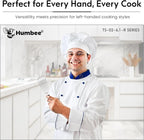 6 Inches Fish Turner, Slotted Fish Spatula Dishwasher Safe NSF (Left Hand), Shovel Black