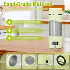 Travel Electric Kettle Portable Mini Kettle,Small Hot Water Boiler with 4 Temperature Settings,304 Stainless Steel,Fast Boiling Water with Auto Shut-Off and Boil Dry Protection,400ml (Green, 400ML)