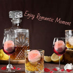 2 INCH Fun Shapes,Rose Ice Cube Mold,Rose Gift Ice Ball Maker Mold | Silicone Ice Cube Tray,Whiskey Ice Cubes Mold,Bourbon Ice Cube Molds Slow Melting Ice for Whiskey,Cocktails&Old Fashioned