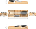 Cangshan HELENA Series German Steel Forged BBQ Knife Set (Black, 8-Piece In-Drawer Set)